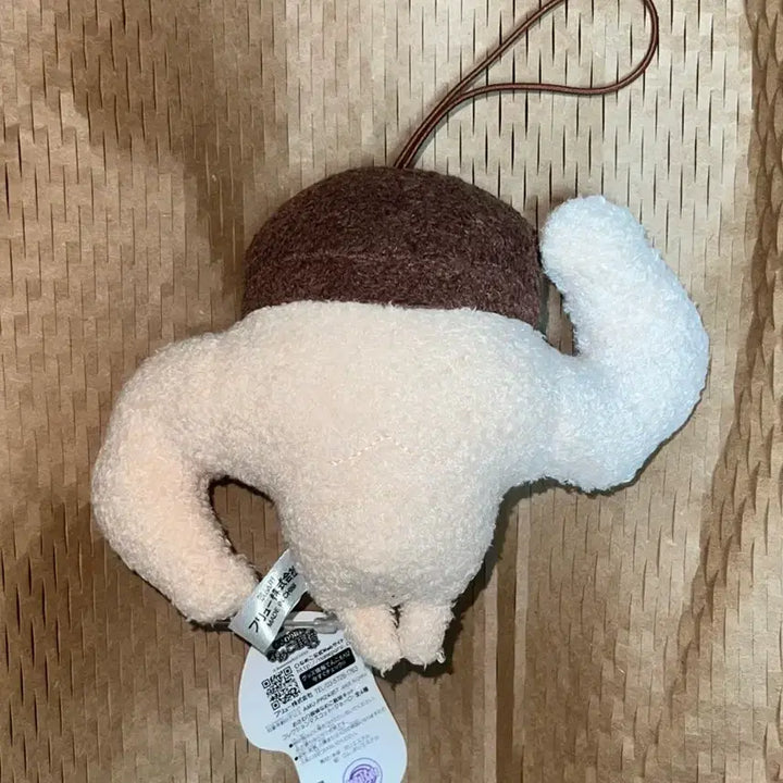 [BUNJANG] Nameko Kinnikuman Muscle Strap Keychain / 나메코 근육맨 근육 스트랩 키링
