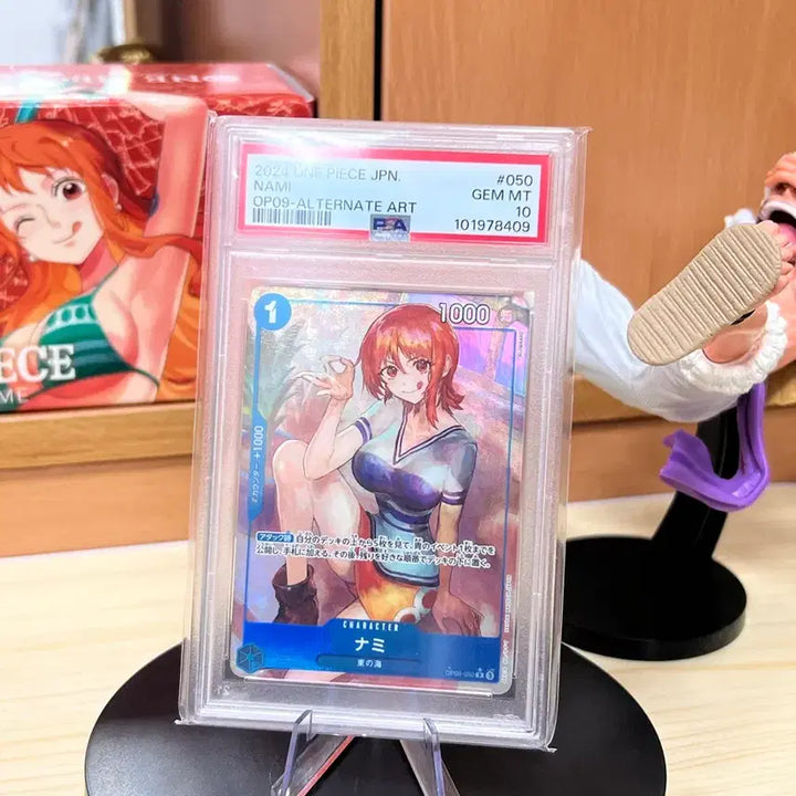 [BUNJANG] One Piece Card PSA 10 Nami OP09 Parallel / 원피스 카드 PSA 10 나미 OP09 패러렐