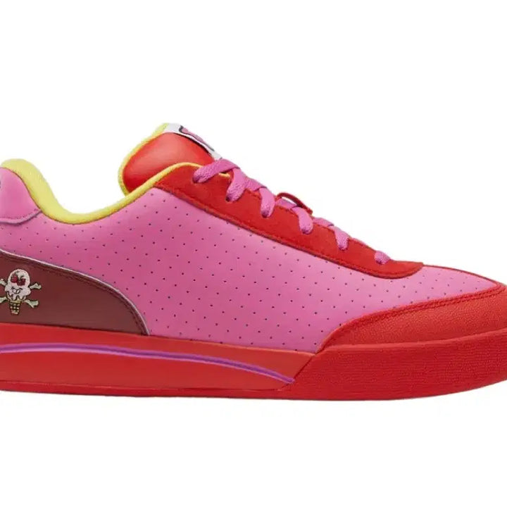 [BUNJANG] Reebok x ICECREAM Boardflip Skates Red Pink / 리복 x 아이스크림 보드 플립 스케이트 슈즈 레드 핑크