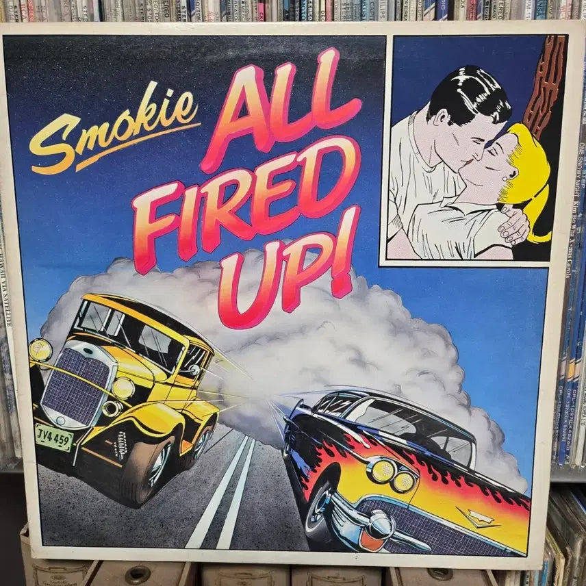 [BUNJANG] Smokey All Fired Up! LP Vinyl Record / 스모키 올 파이어드 업! LP판