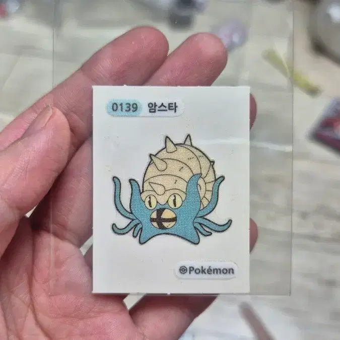 [BUNJANG] Pokemon Bread Stickers (Ttisoo Seal) - Armstar / 포켓몬빵 띠부씰 암스타