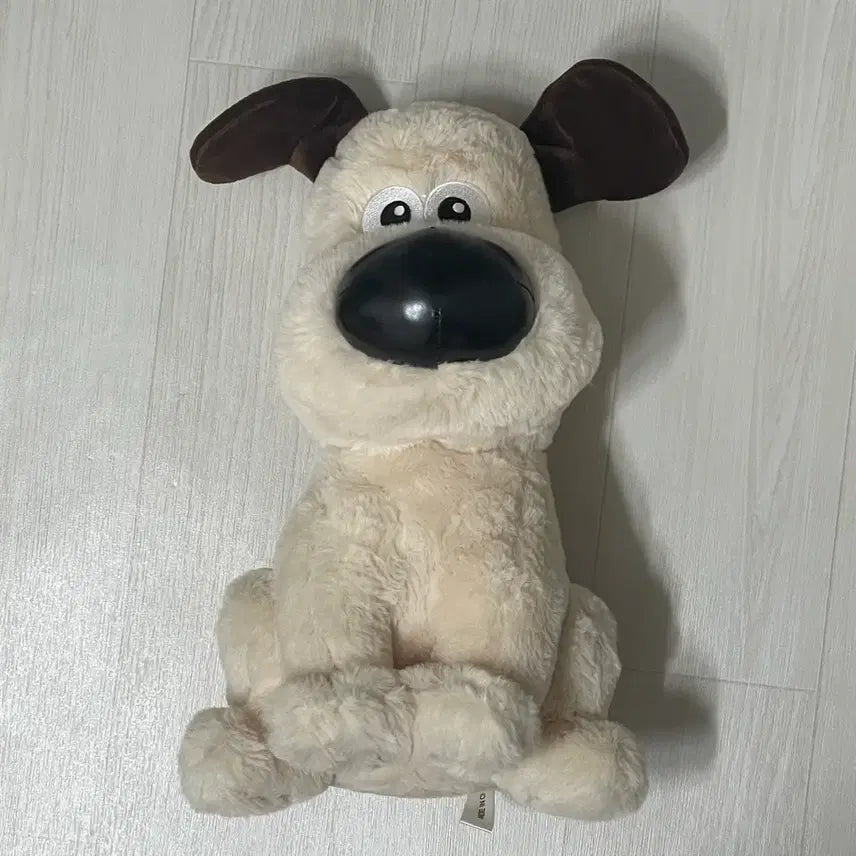 [BUNJANG] Wallace &amp; Gromit Sitting Plush Set 30cm / (세트) 월레스와그로밋 하트 키링 싯팅 30cm 인형