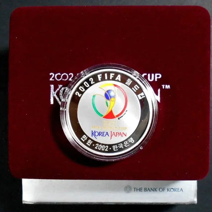 [BUNJANG] 2002 FIFA Korea-Japan World Cup 1 oz 99.9% Silver Coin / 2002 FIFA 한일 월드컵 1온스 99.9% 은화