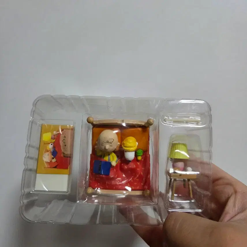 [BUNJANG] Vintage Snoopy Brown Bed Character Goods Old Cartoon Doll Figure / 빈티지 토이 캐릭터 굿즈 고전 만화 인형 피규어 스누피 브라운 침대