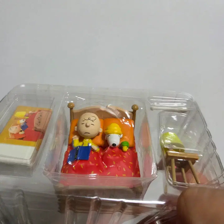 [BUNJANG] Vintage Snoopy Brown Bed Character Goods Old Cartoon Doll Figure / 빈티지 토이 캐릭터 굿즈 고전 만화 인형 피규어 스누피 브라운 침대