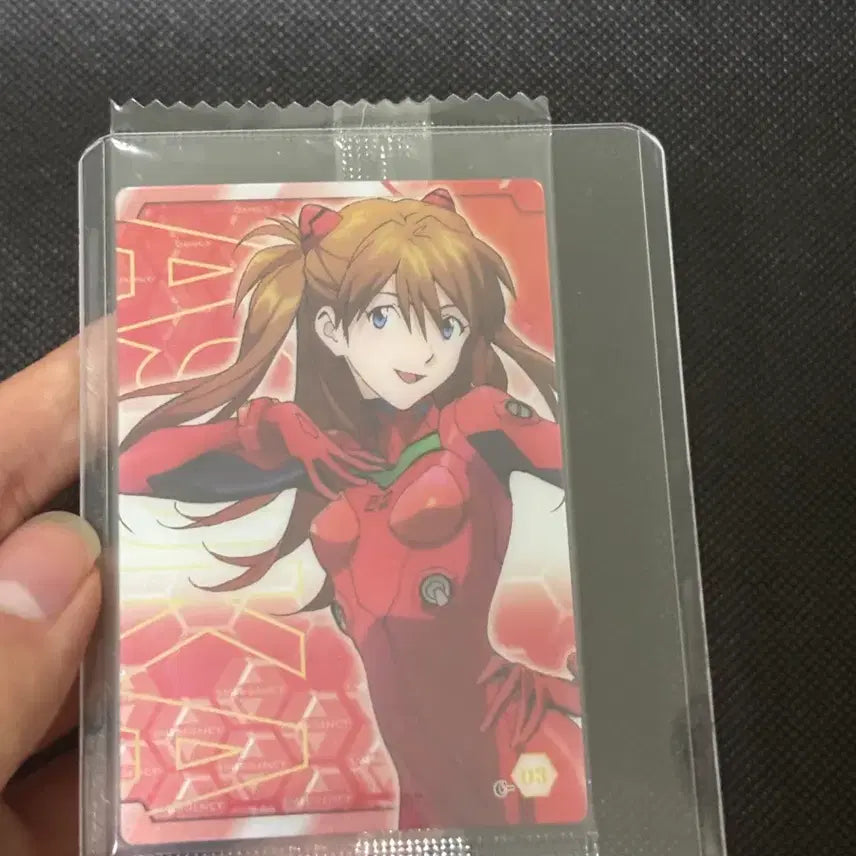 [BUNJANG] Neon Genesis Evangelion Asuka Wafers Card / 신세기 에반게리온 아스카 웨하스 카드