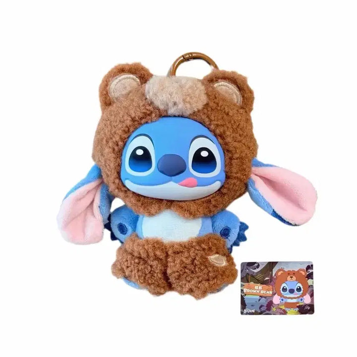 [BUNJANG] Topt Toy Stitch Secret Bear Doll Mascot Keychain / 탑토이 스티치 시크릿 곰돌이 인형 마스코트 인형 키링