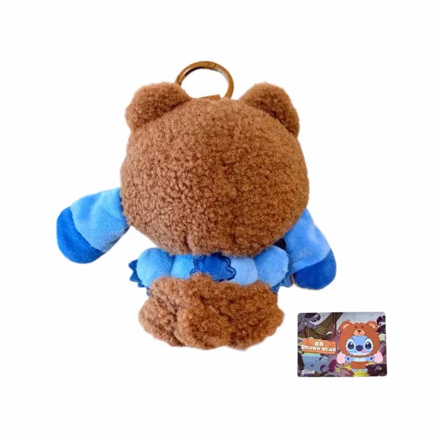 [BUNJANG] Topt Toy Stitch Secret Bear Doll Mascot Keychain / 탑토이 스티치 시크릿 곰돌이 인형 마스코트 인형 키링