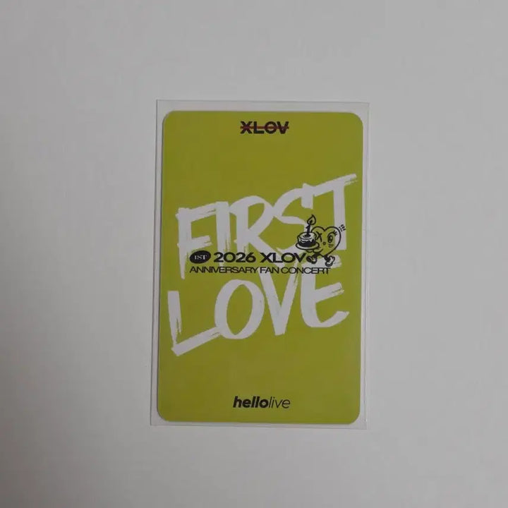 [SOLD OUT] 엑스러브 현 미공포