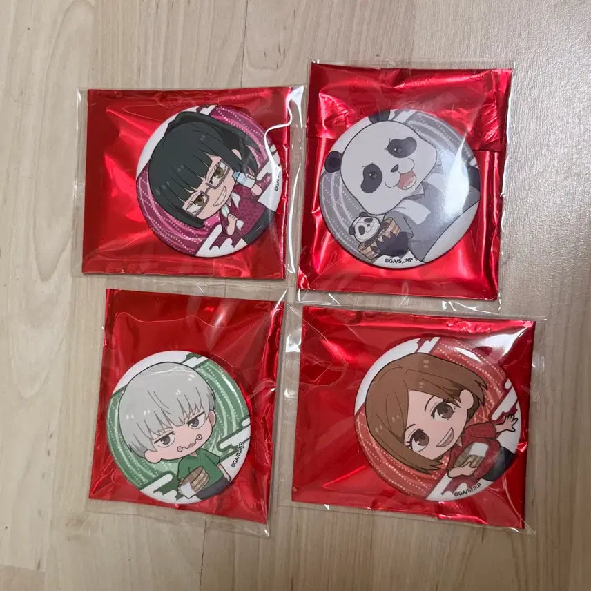[BUNJANG] Jujutsu Kaisen Gokurakutō Mini Can Badge Bundle Set / 주술회전 극락탕 미니 캔뱃지 일괄 판매해요