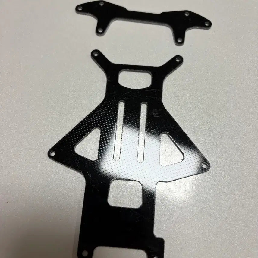 [BUNJANG] Tamiya Mini 4WD Carbon Chassis Plates (2 pcs) / 타미야 미니카 카본 샤시 플레이트 2개 미니사구