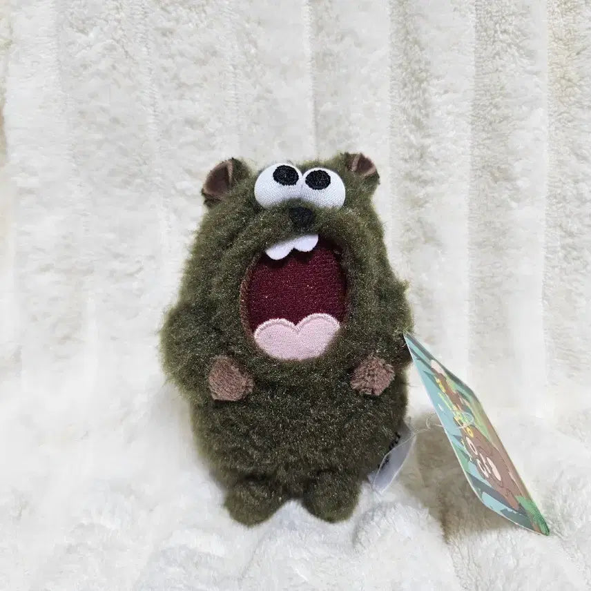 [BUNJANG] Authentic Squealing Beaver Plush Toy / [정품] 소리지르는 버비 빵댕이에 악어가 왁! 쑥떡비버