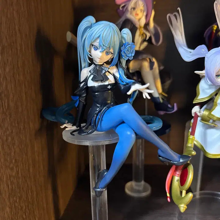 [BUNJANG] Hatsune Miku Rose Fairy Noodle Stopper Figure / 하츠네 미쿠 청장미 피규어 누들 스토퍼 플라워 페어리