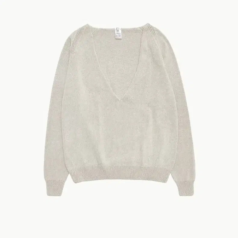 [BUNJANG] Base Range Soar V-Neck Knit XS-S / 베이스레인지 브이넥 니트 soar v neck