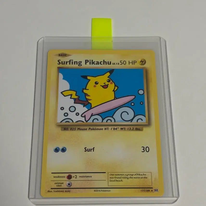 [BUNJANG] Pokemon TCG Surfing Pikachu (2016 English Edition) / 2016 포켓몬카드 영문판 서핑 피카츄 surfing pikachu