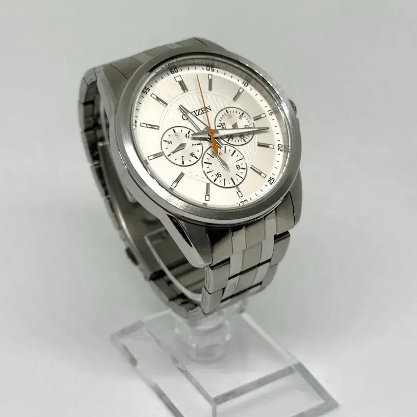 [BUNJANG] Citizen Multi-Function Metal Watch (10 BAR) / 시티즌(Citizen) 멀티펑션 메탈 손목시계 (10BAR)