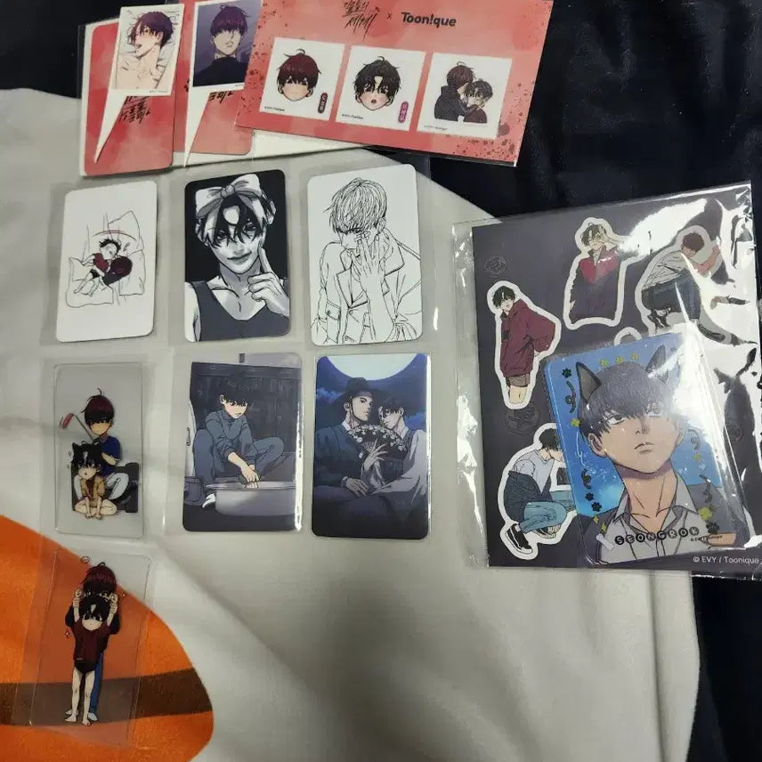 [BUNJANG] Gimuldeului Segye (World of Artifacts) Photocard, Decopic, Sticker Set (Unsealed) / 기물들의 세계  투니크 콜카 포토카드 방포 데코픽 스티커 개봉