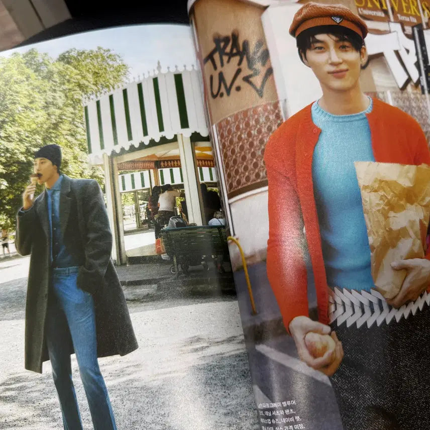 [BUNJANG] Byun Woo Seok GQ Magazine September 2024 Issue Prada Photoshoot / 변우석 GQ 밀라노 프라다 화보(2024년 9월호)