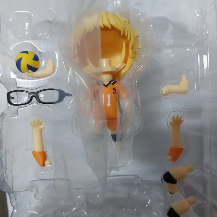 [BUNJANG] Nendoroid Tsukishima Kei New Generation Ver. Hair / 넨도로이드 하이큐 츠키시마 케이 신생 Ver 헤어 소분