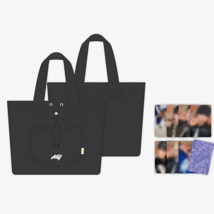 [BUNJANG] NEXZ WITHMUU Pop-Up Pocket Tote Bag / 넥스지 위드뮤 팝업 포켓 토트백