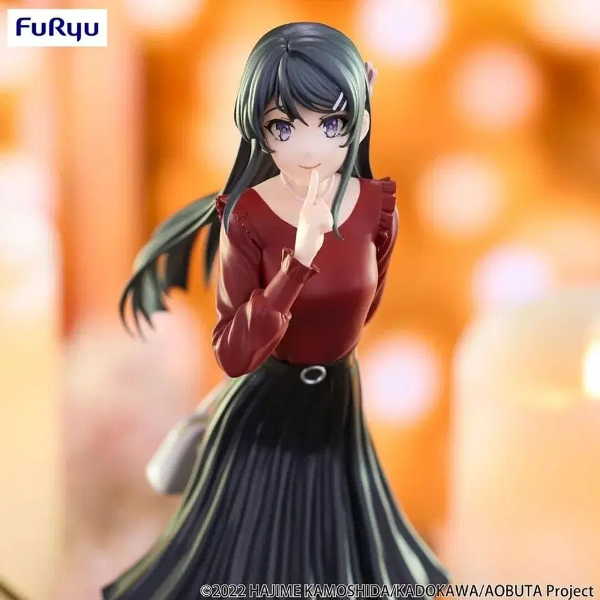 [BUNJANG] FURYU Trio-Try-iT Mai Sakurajima Winter Uniform Ver. Figure / 후류 Trio-Try-iT 청춘돼지 사쿠라지마 마이 피규어 겨울 동복