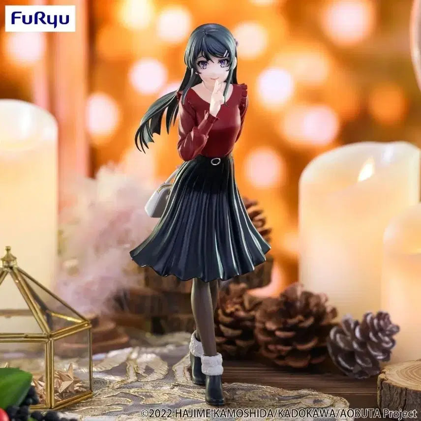 [BUNJANG] FURYU Trio-Try-iT Mai Sakurajima Winter Uniform Ver. Figure / 후류 Trio-Try-iT 청춘돼지 사쿠라지마 마이 피규어 겨울 동복