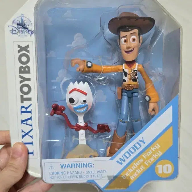 [BUNJANG] Pixar Toy Story Woody &amp; Forky Figure Set / 픽사 토이박스 토이스토리 우디 인형 포키 포함