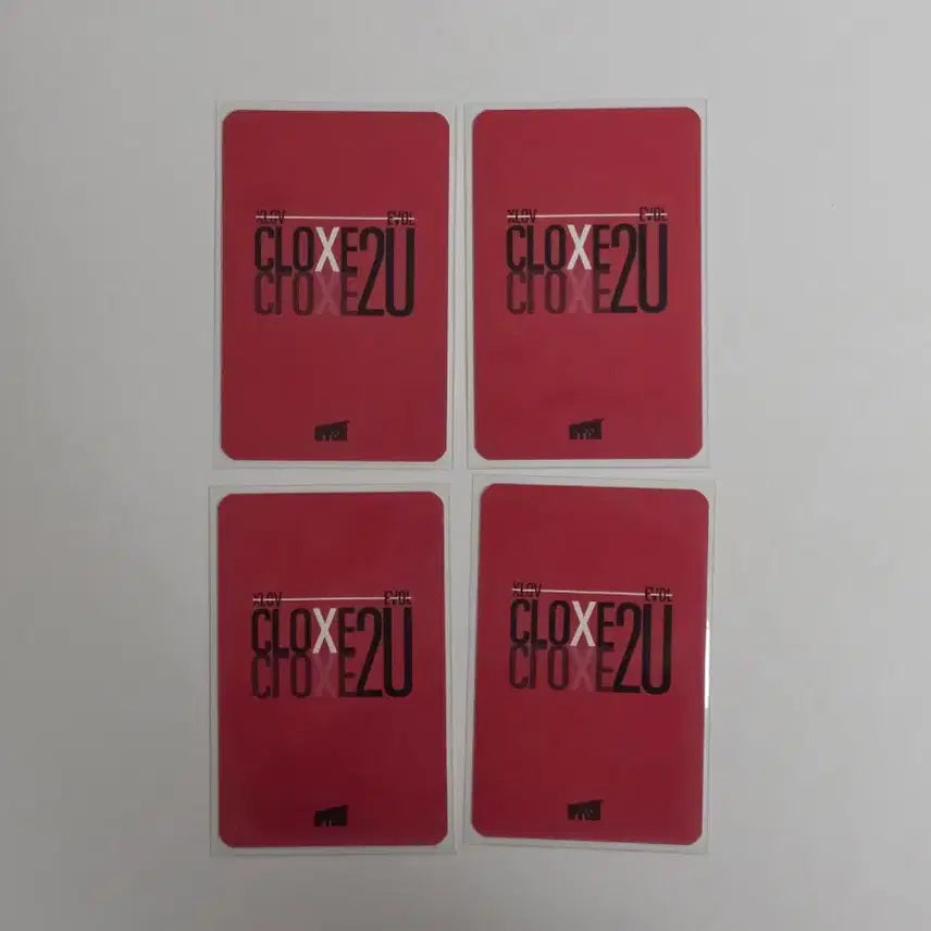 [SOLD OUT] 엑스러브 XLOV 팬미팅 특전 포카 일괄
