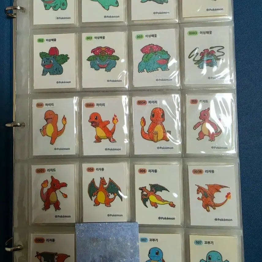 [BUNJANG] Pokemon 1st Gen Popular Pokemon Stickers Bundle Set (120 Types) / [6월 한정] 포켓몬 1세대 인기 포켓몬 띠부씰 외 120종 일괄