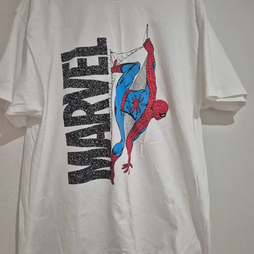 [BUNJANG] Spider-Man Vintage Printing T-Shirt Size 105 / 스파이더맨 빈티지 프린팅 티셔츠 사이즈 105