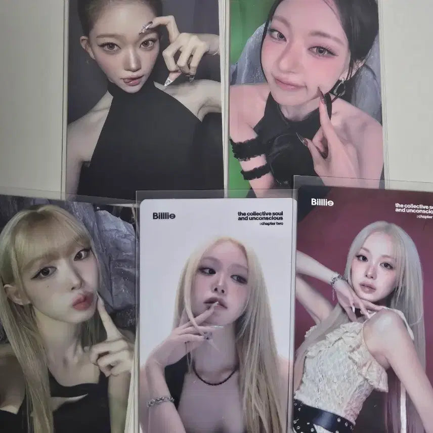 [BUNJANG] Billlie ZAP Bundle Photocard Tsuki Sua Shyun / 빌리 ZAP 포카 일괄 츠키 션 수현