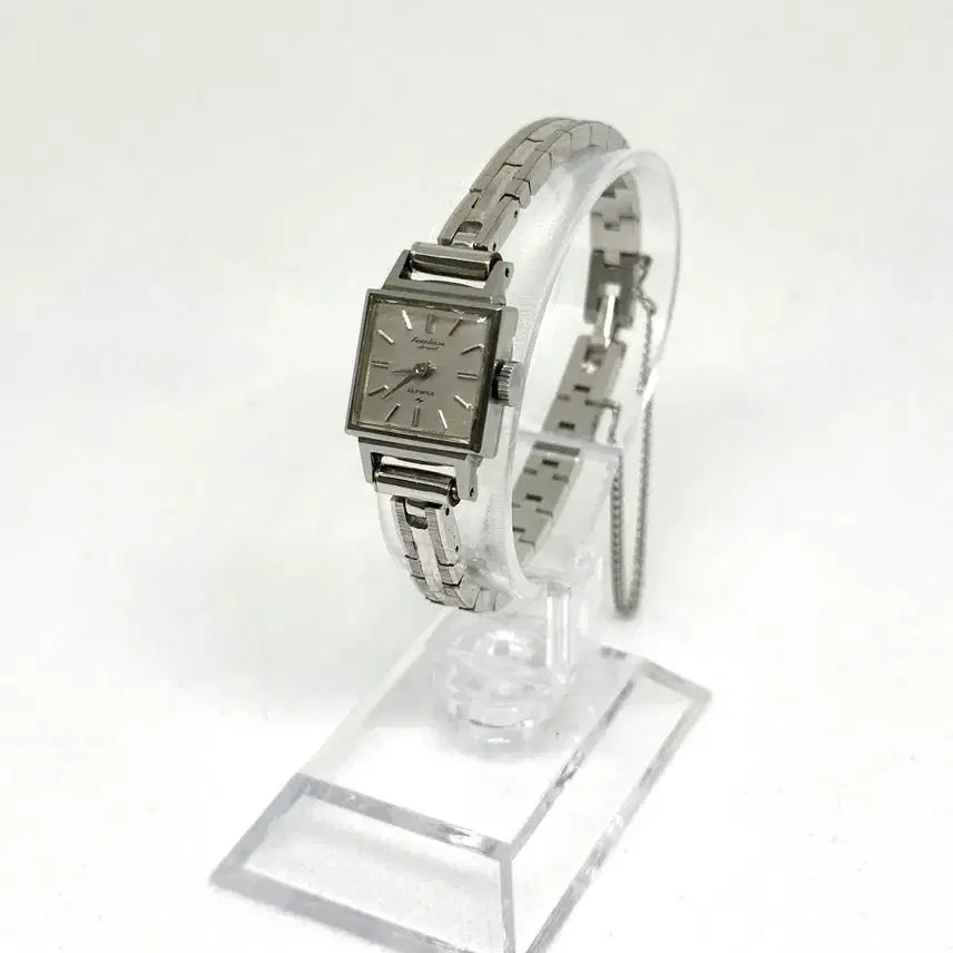 [BUNJANG] Seiko Vintage Square Ladies Metal Watch / 세이코(SEIKO) 빈티지 사각 여성용 메탈 시계