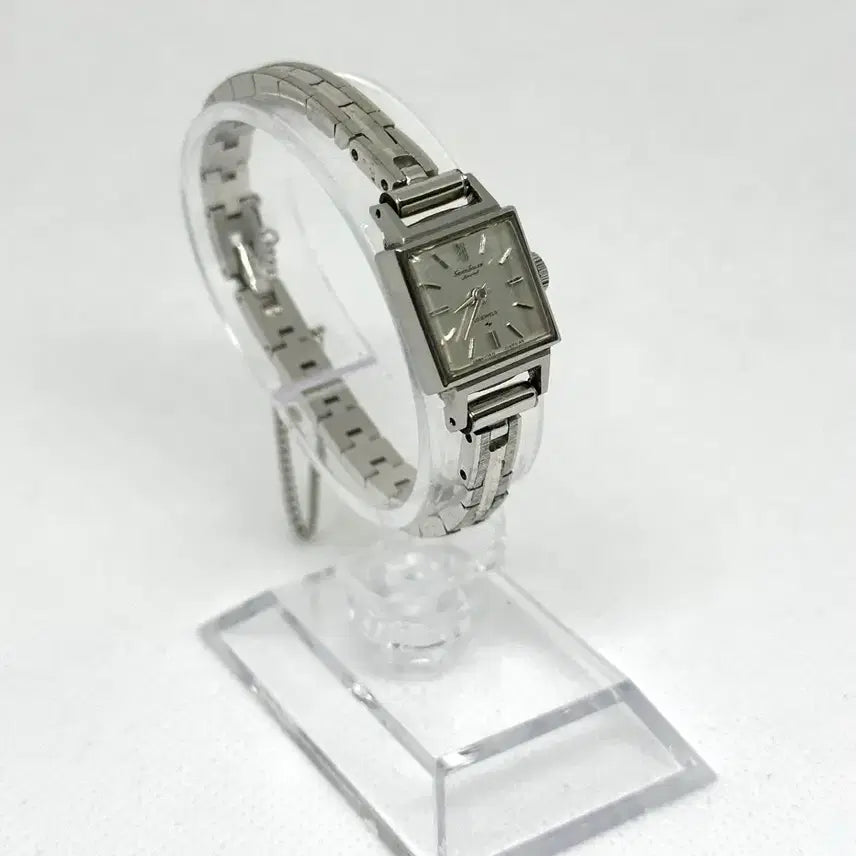 [BUNJANG] Seiko Vintage Square Ladies Metal Watch / 세이코(SEIKO) 빈티지 사각 여성용 메탈 시계