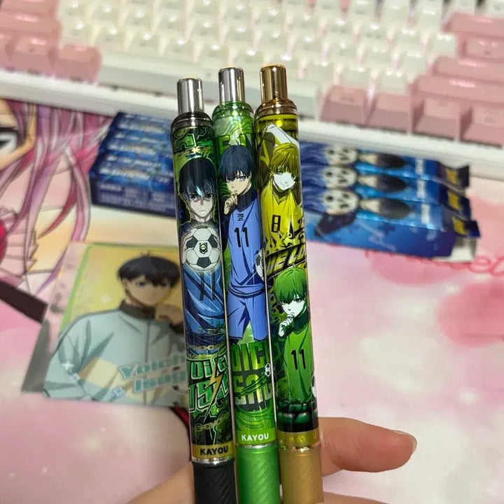[BUNJANG] Blue Lock Yoichi Isagi Bundle Set Pen Cards / 일괄판매 블루록 이사기 요이치 펜 카드