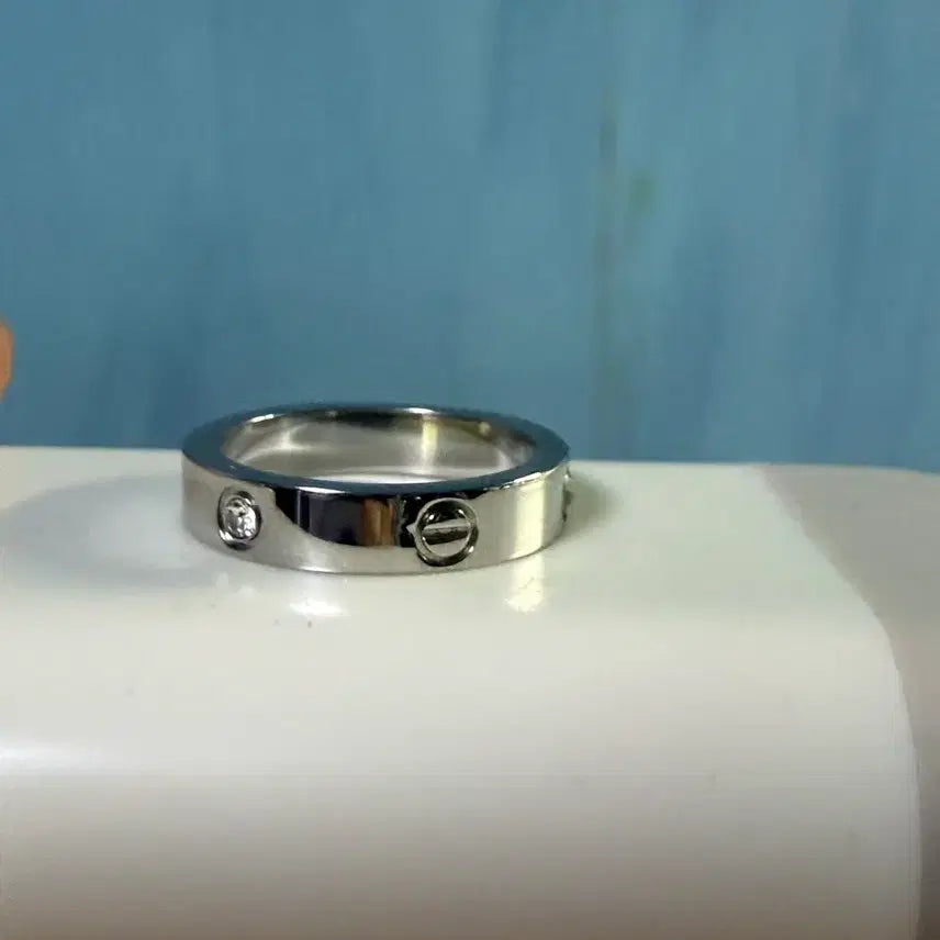 [BUNJANG] Love Ring Style Ring Size 5-6 / 러브링 스타일 까르 5호