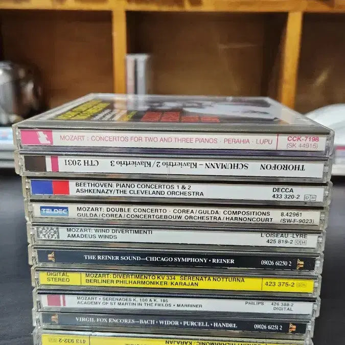 [BUNJANG] Classic CD Collection (10 Discs) / 클래식 CD 10개 (Lupu)