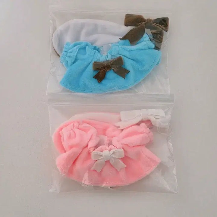 [SOLD OUT] 10cm 솜인형옷 버터크림 케이크 2개 일괄
