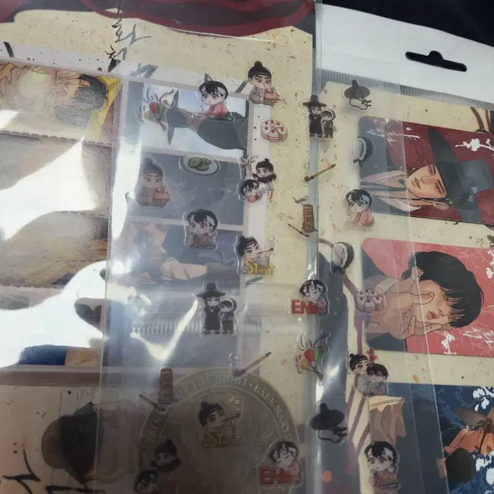 [BUNJANG] Yohwa Cheop Magnet Set, Coin Stamp Set, SD Sticker Bundle Set / 야화첩 마그넷 세트 주화우표 세트 SD 스티커  일괄