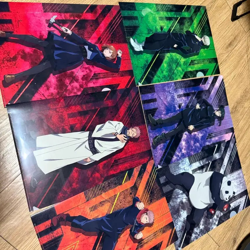 [BUNJANG] Jujutsu Kaisen L-Folder Bundle Set / 주술회전 L자 파일 일괄