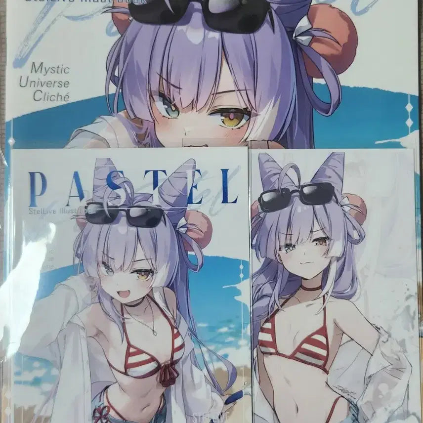 [BUNJANG] Stellive Illustration Book with Postcards / 스텔라이브 일러스트북,엽서