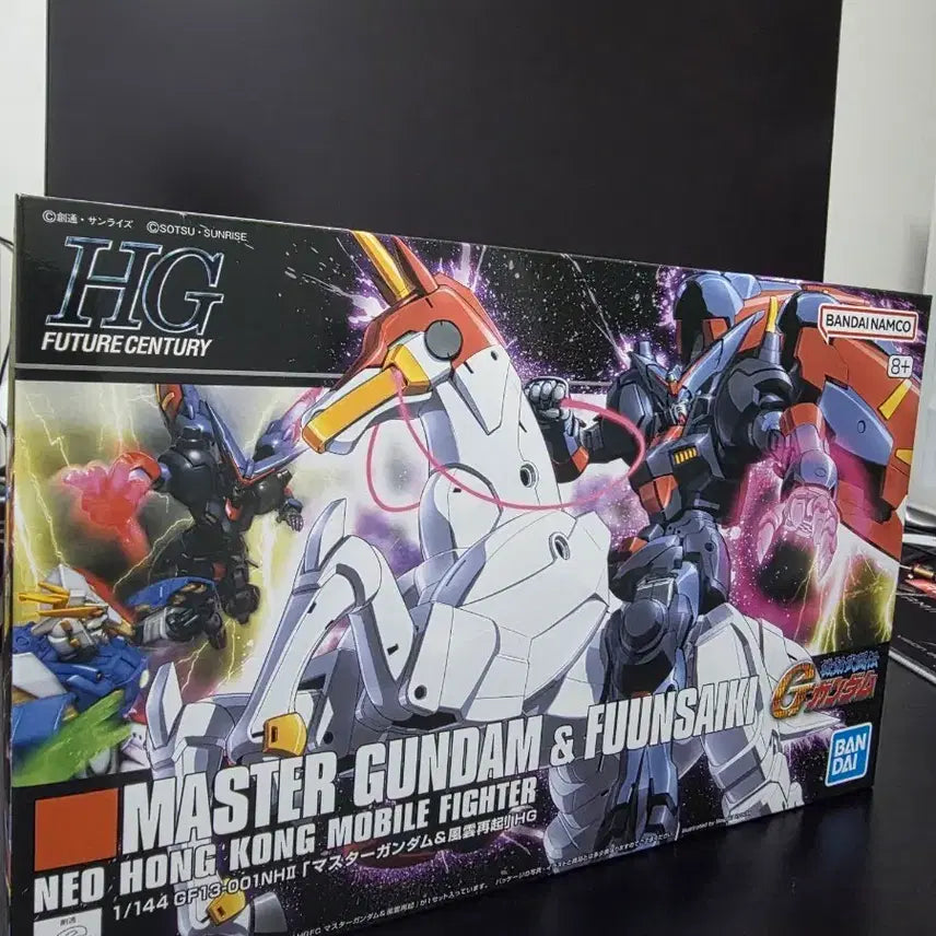 [BUNJANG] Bandai HG Master Gundam &amp; Fuunsaiki Model Kit / 반다이 HG 마스터 건담 &amp; 풍운 재기