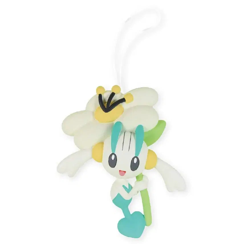 [BUNJANG] Pokemon Flat Petanko Mascot White Keychain Gacha - Plaette (Sealed) / 미개봉)포켓몬 납작 페탄코 마스코트 화이트 키홀더 가챠 플라엣테