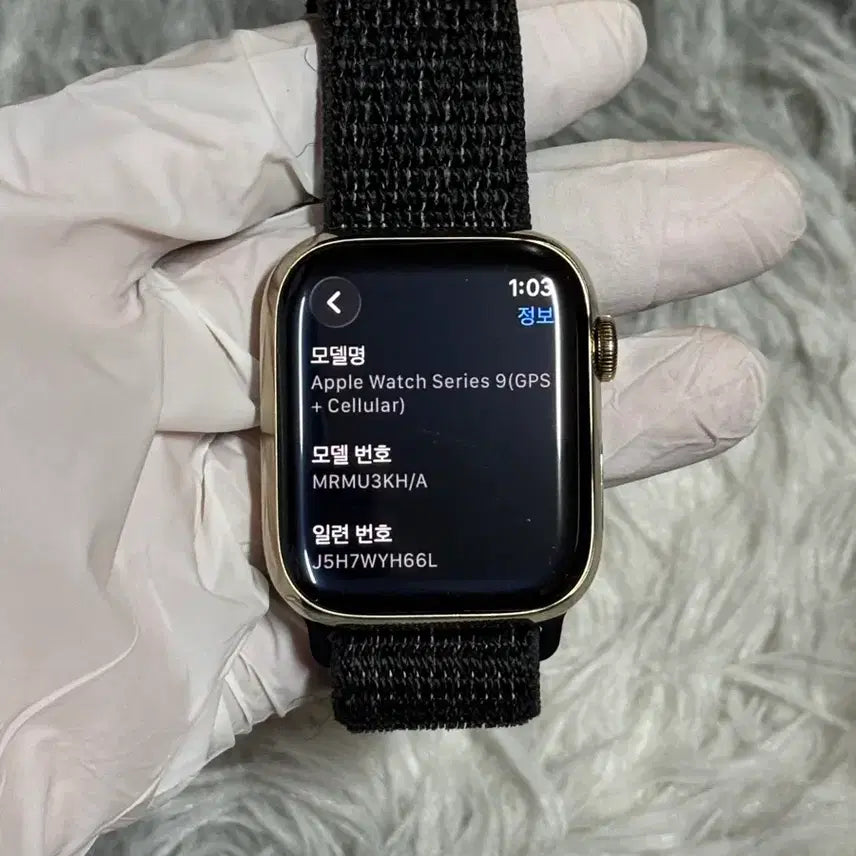 [BUNJANG] Apple Watch Series 9 Stainless Steel Gold GPS + Cellular 45mm / 애플워치 9 스테인리스 골드 GPS+Cellular 45mm