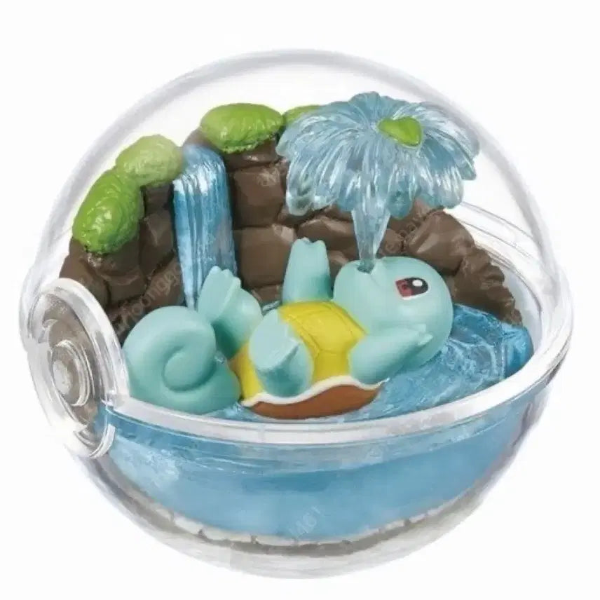 [BUNJANG] Pokemon Terrarium Vol. 2 Squirtle Figure / (정품 최저가) 포켓몬 테라리움 2탄 꼬부기 피규어 포켓몬스터 가챠