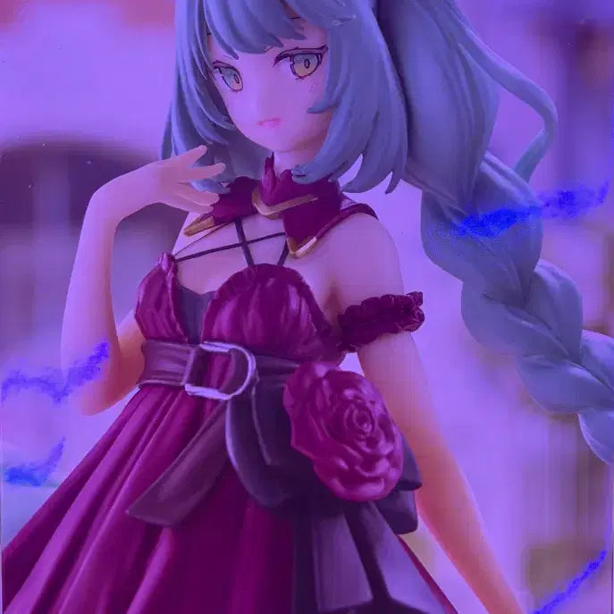 [BUNJANG] Vocaloid Hatsune Miku Trio Try It Outing Dress Red Figure / 미개봉 하츠네 미쿠 trio try it 피규어 외출드레스 red ver
