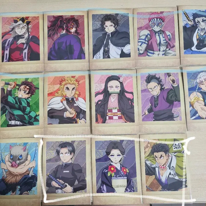 [BUNJANG] Demon Slayer: Kimetsu no Yaiba Pashacard Unused Bundle Set / 귀멸의 칼날 파샤 미사용