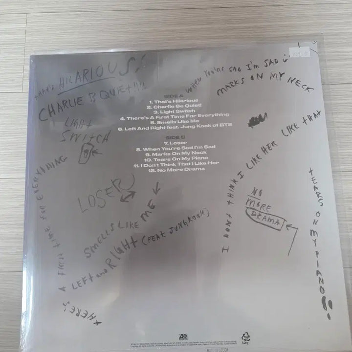 [BUNJANG] Charlie Puth 3rd Album LP Vinyl (Sealed) / [미개봉] (배송비 포함 가격) 찰리푸스 3집 LP 판