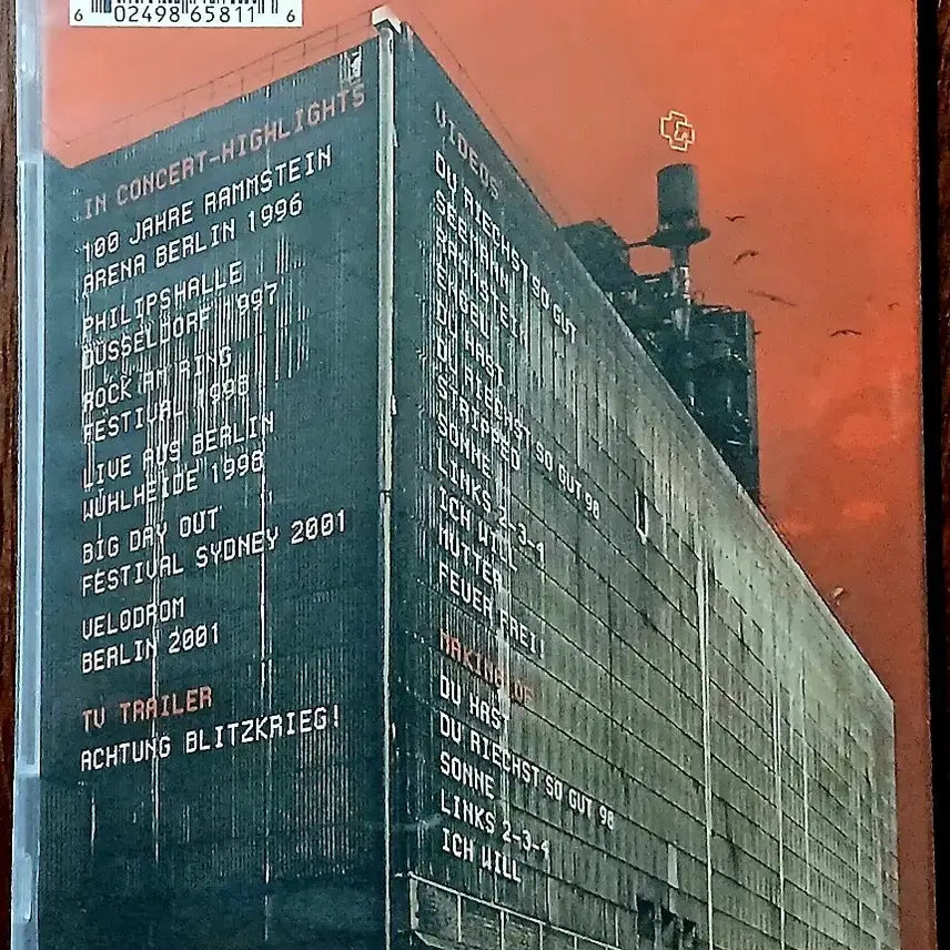 [BUNJANG] Rammstein 2004 MTV German Tank DVD / DVD 람슈타인 독일전차 2004 MTV
