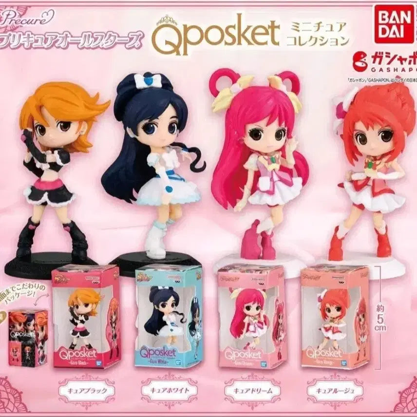 [BUNJANG] Qposket Miniature Precure Cure Rose Sealed Figure / [미개봉] Qposket 미니어쳐 프리큐어 -   큐어로제