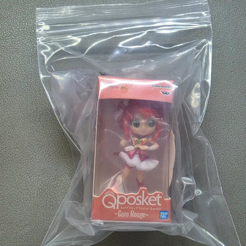 [BUNJANG] Qposket Miniature Precure Cure Rose Sealed Figure / [미개봉] Qposket 미니어쳐 프리큐어 -   큐어블랙 + 큐어로제